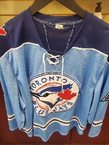 George Springer Blur Jay's jersey