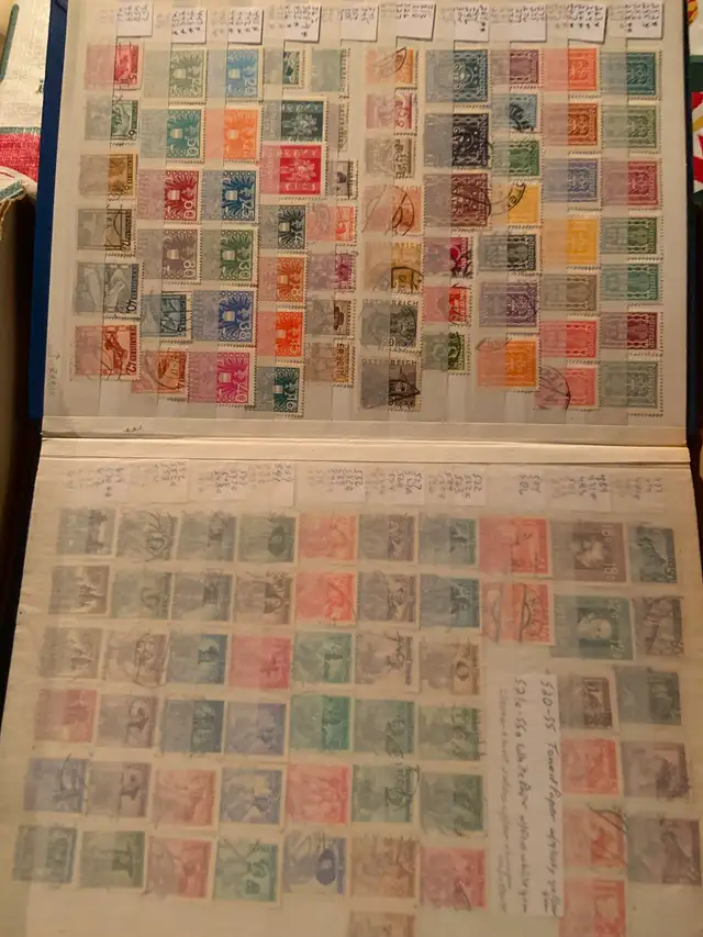 Austria, Belgium stamp collection - Photo 2