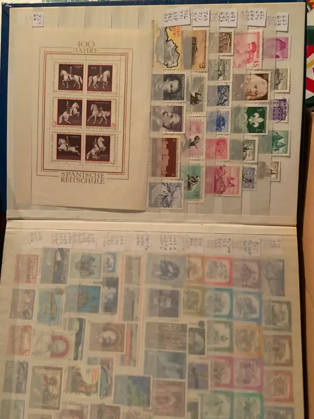 Austria, Belgium stamp collection - Photo 3
