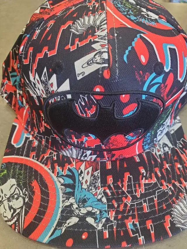 Batman and Joker DC comics hat
