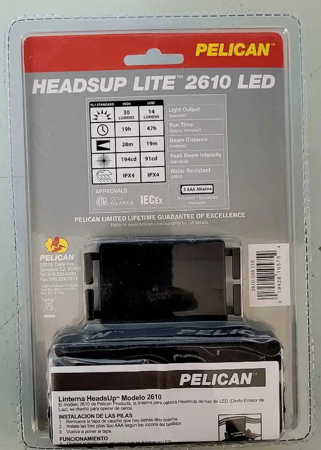 Pelican HeadsUp Lite 2610 Led (30555372) - Photo 2