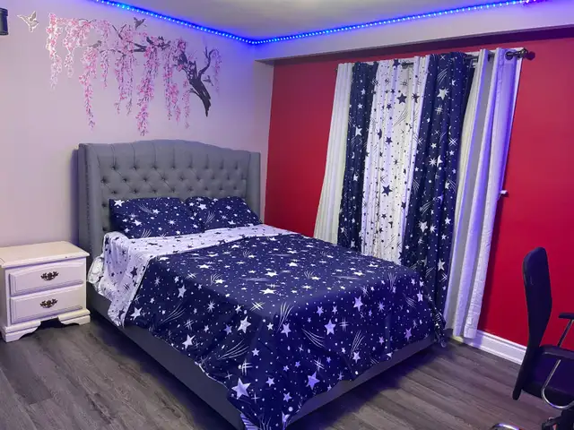 Fully furnished master bedroom for girls only, in Malton