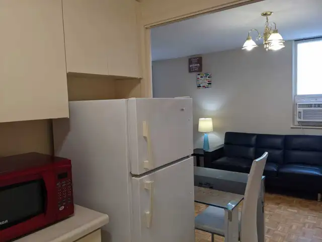 Furnished studio, Yonge and Eglinton, move in May