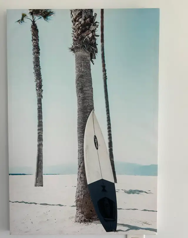 Tropical art deco poster ($25)