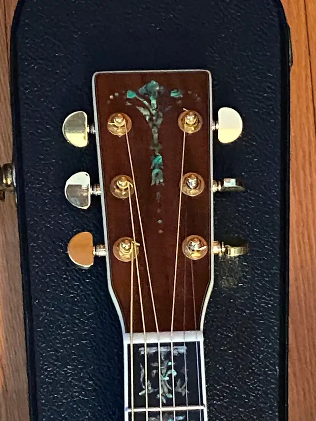 MERIDA, All Solid Koa Wood Guitar, Hardshell CASE, Excellent !! - Photo 9