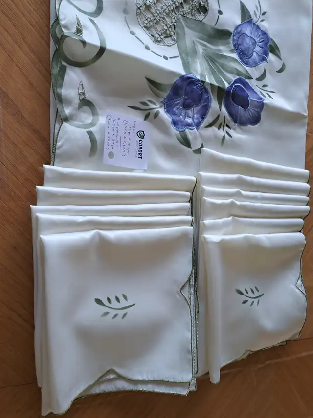 Nappes, napperons, Serviettes de table (C) - Photo 8