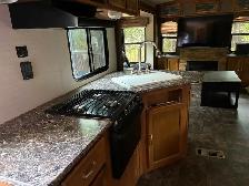 Seasonal trailer for sale at the Ponderosa