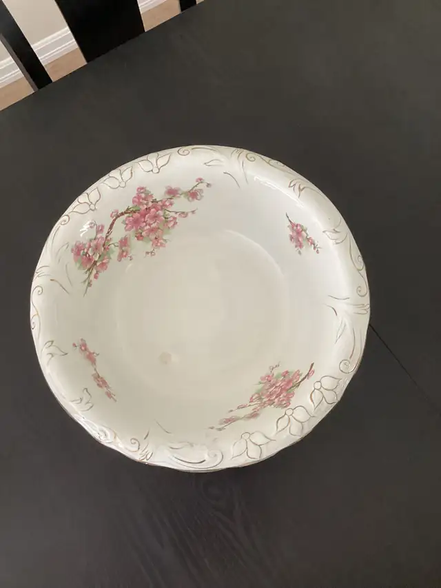 Antique porcelain wash basin - Photo 3