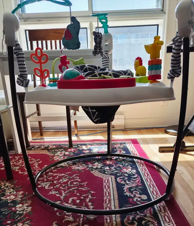 Sauteuse pour bébé(40$):438-994-8929