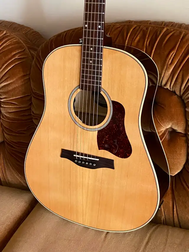 SEAGULL Coastline Momentum A/E Guitar with electronics. GREAT! - Photo 2