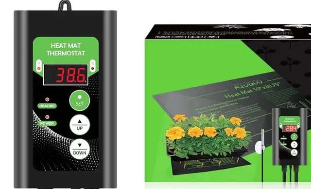 Heat mat - thermostatic controller -Riogoo - Seed Germination - Photo 6