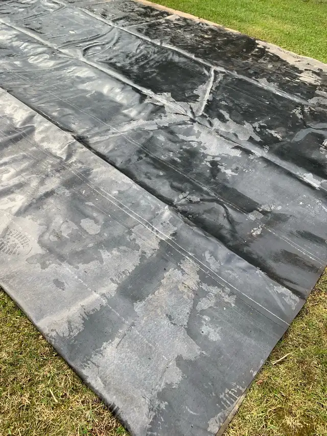 Rubber roof membrane - Photo 5