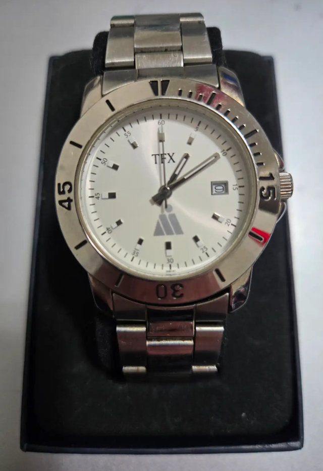Used Men's TFX by Bulova 36b101 Stainless Steel Calendar Watch