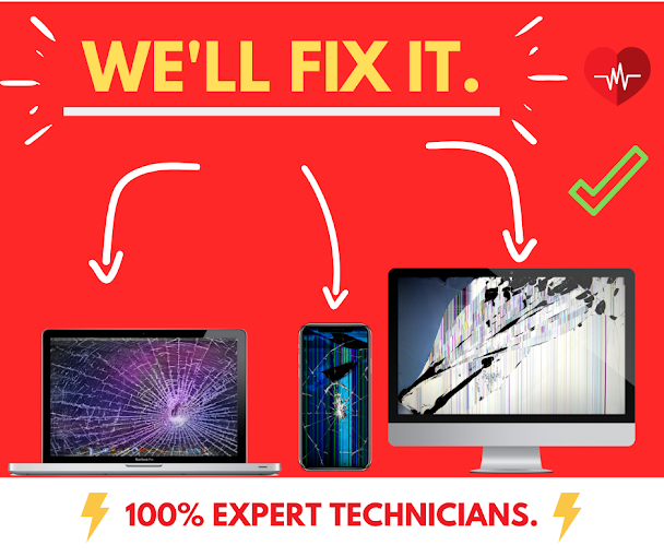 'Laptop Problem? We fix them all!