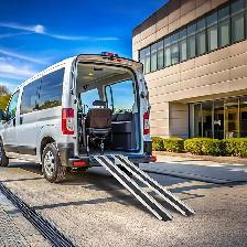 Aluminum telescopic wheelchair loading ramp @ my scooter