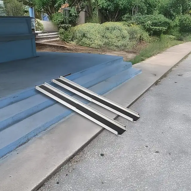 Aluminum telescopic wheelchair loading ramp @ my scooter - Photo 8