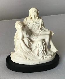 STATUE. VIERGE.  «&nbsp. LA PIÉTA  «&nbsp. DE MICHEL- ANGE