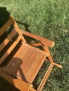 Vintage child’s rocking chair.