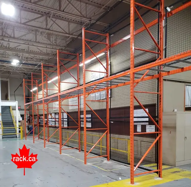 Modular safety netting for pallet racking  RediRack or tear drop - Photo 6