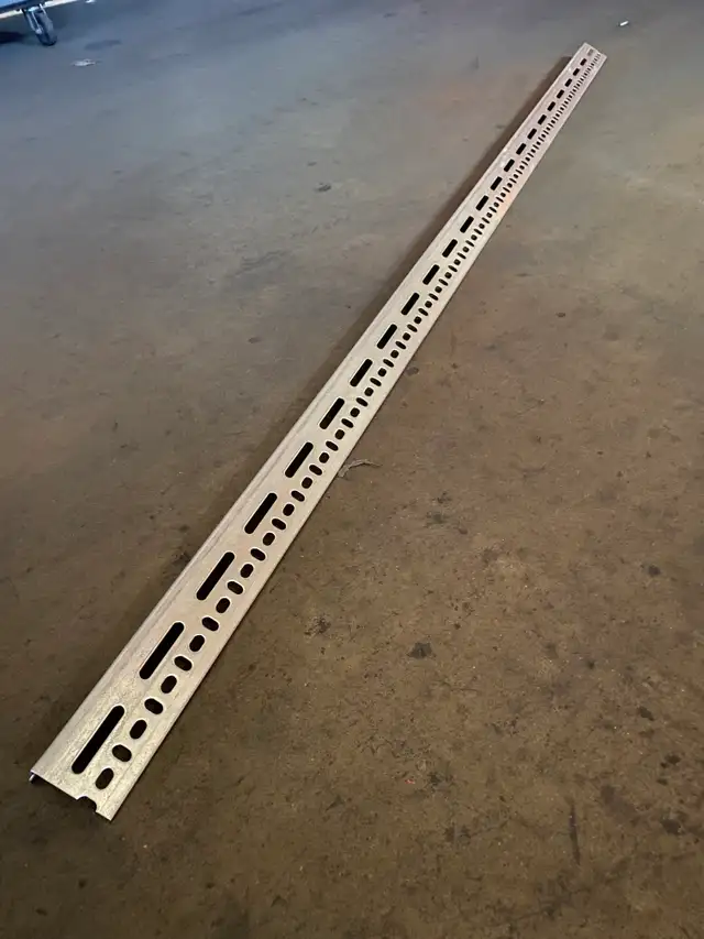 Dexion type 225 Slotted Angle Shelving Posts - Galvanized