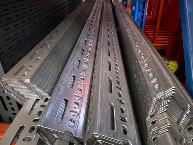 Dexion type 225 Slotted Angle Shelving Posts - Galvanized - Photo 3