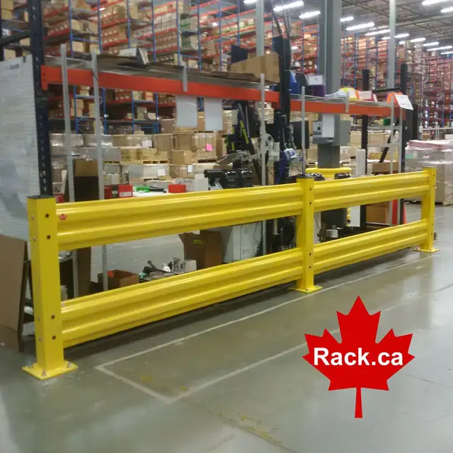 Pallet Racking protection - guards and safety rails. - Photo 5