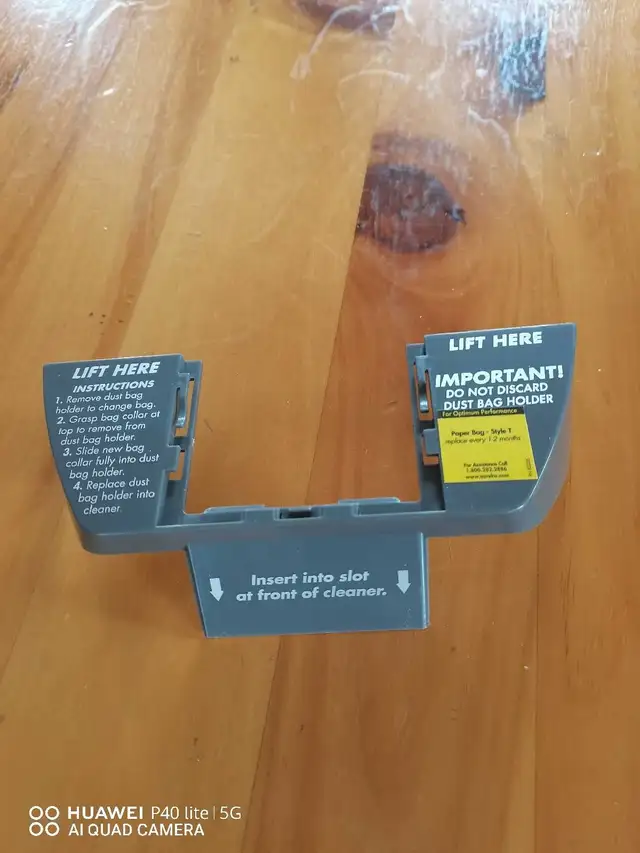 Eureka Rally2 Dust Bag Holder