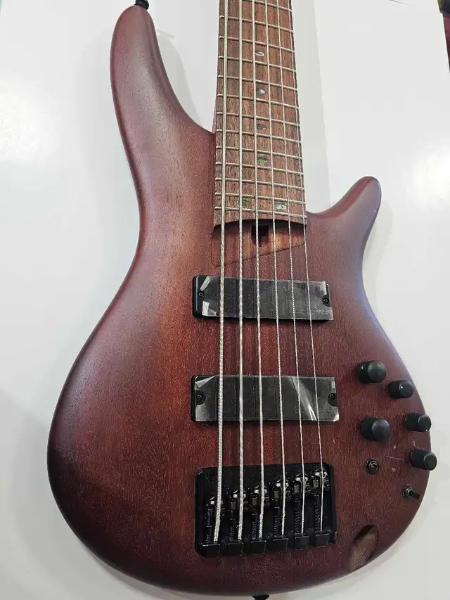 Ibanez SR506E 6 String Wood Grain Bass