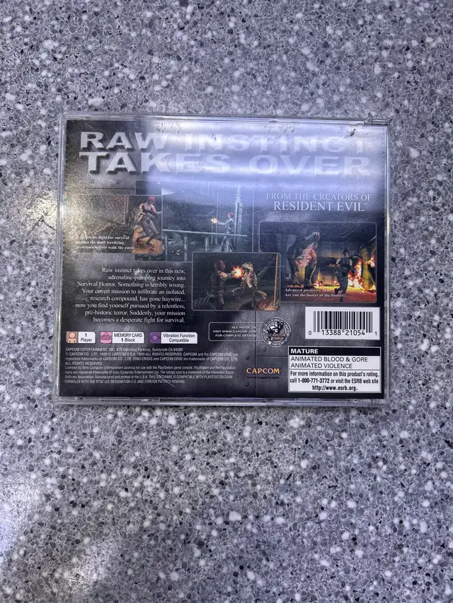 PS1 Dino Crrisis Complete - Photo 4