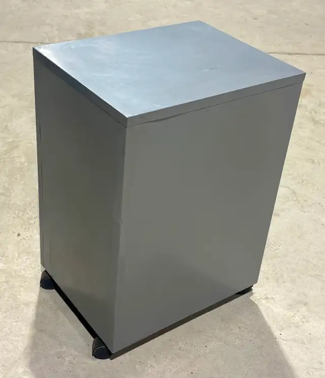 Metal Gray Coloured Drawer Vertical Letter-Sized File Cabinet - Photo 4