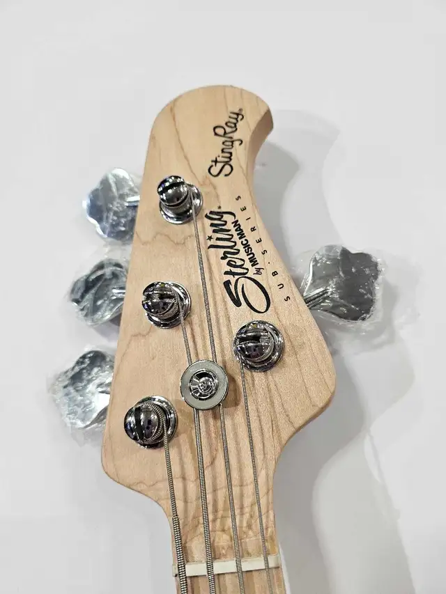 Sterling StingRay Sub Series 4 String Bass - Red - Photo 6