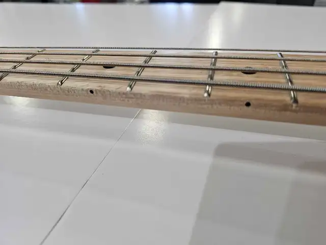 Sterling StingRay Sub Series 4 String Bass - Red - Photo 10