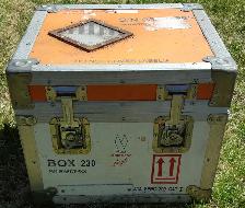 Aviation, Aircraft Engine Parts Transport Box.