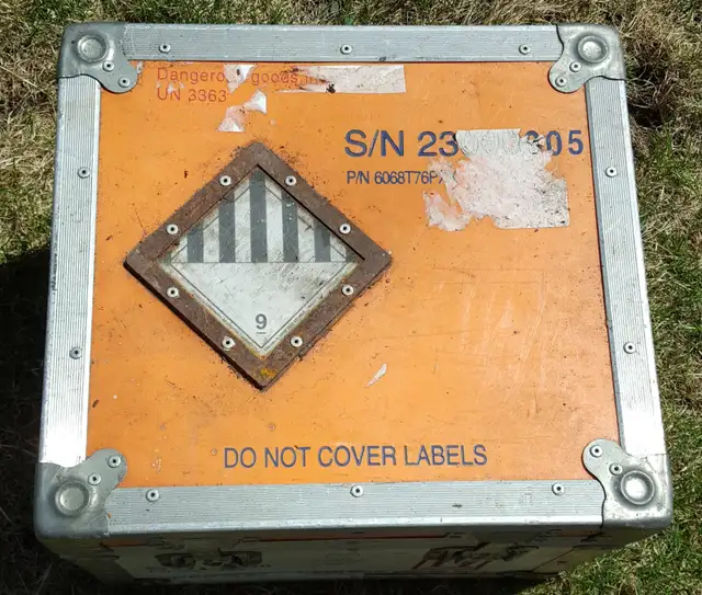Aviation, Aircraft Engine Parts Transport Box. - Photo 2