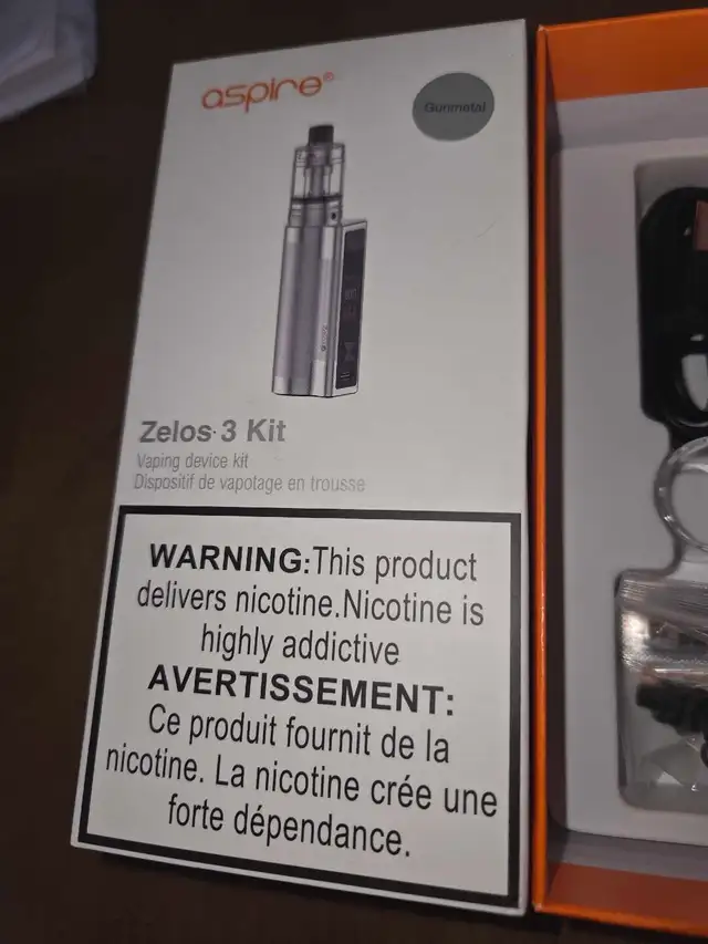 vapoteuse aspire zelos kit disponible neuf - Photo 4