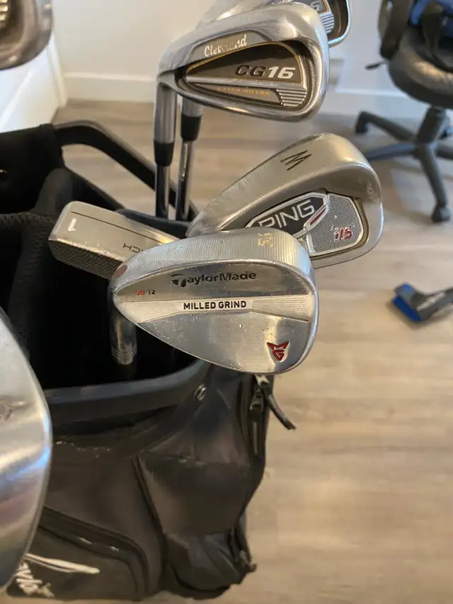 Left Hand Golf Set With Bag