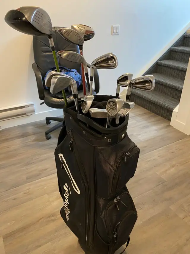 Left Hand Golf Set With Bag - Photo 3