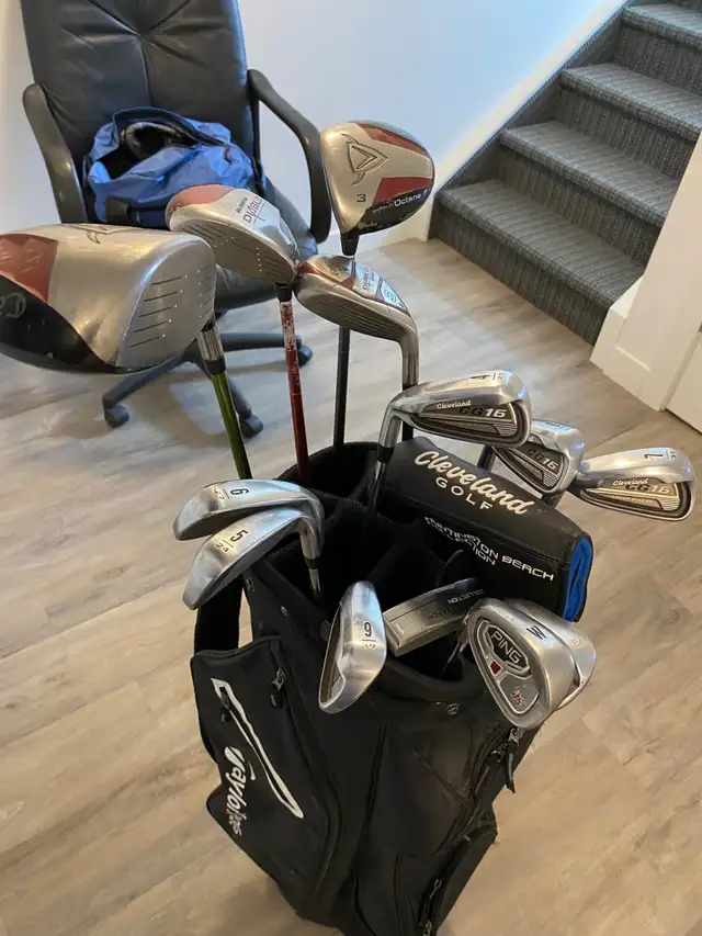Left Hand Golf Set With Bag - Photo 4