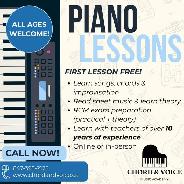 Piano Lessons in Brampton