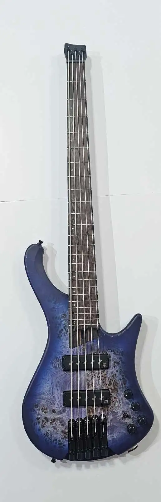 Ibanez EHB1505MS 5 String Headless Bass - Pacific Blue - Photo 2