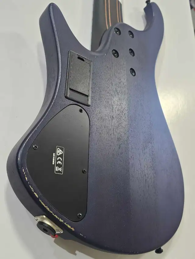 Ibanez EHB1505MS 5 String Headless Bass - Pacific Blue - Photo 8