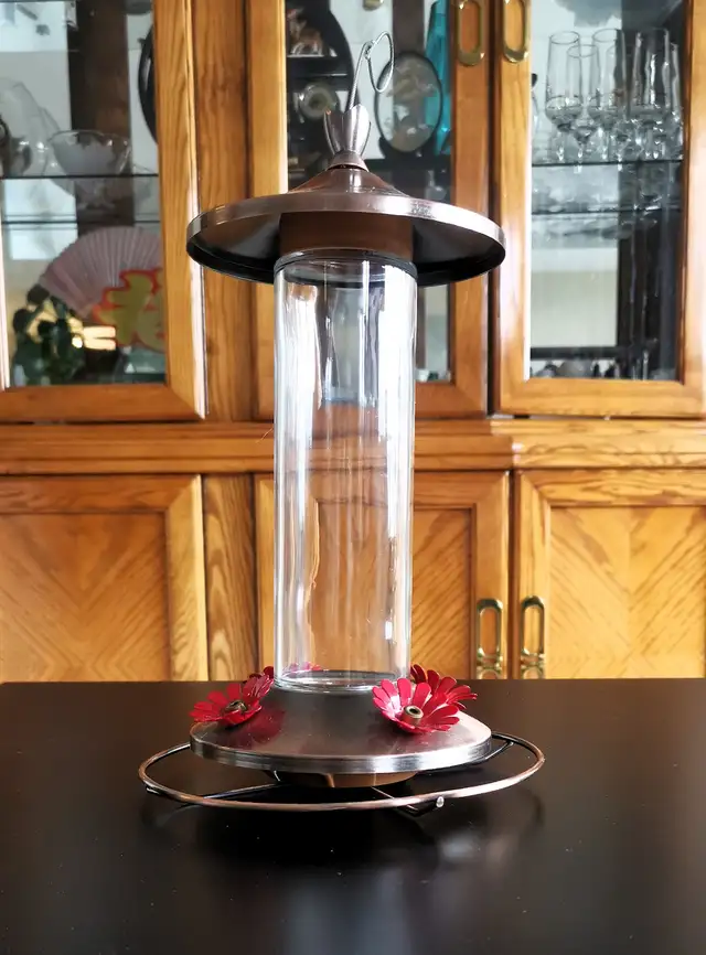 Copper Panorama Seed Wild Bird Feeder - Photo 5