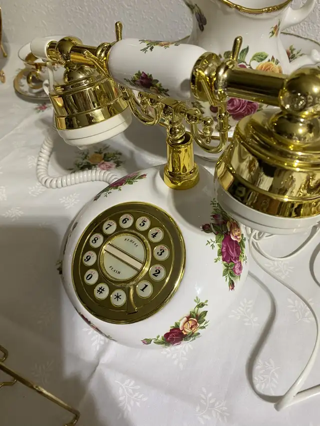 Candlestick Phone Old Country Roses - Photo 2