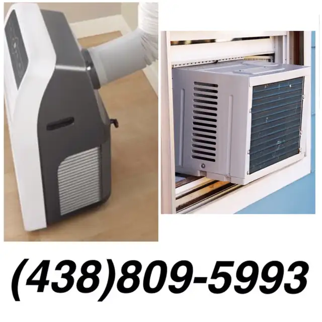 installation climatiseur,portatif,air climatiser (438)809-5993