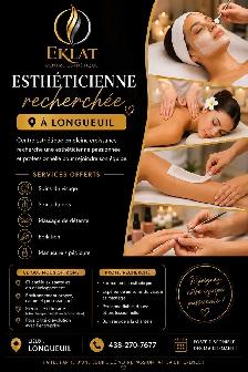 ✨ Esthéticienne recherchée – Longueuil payée cash✨