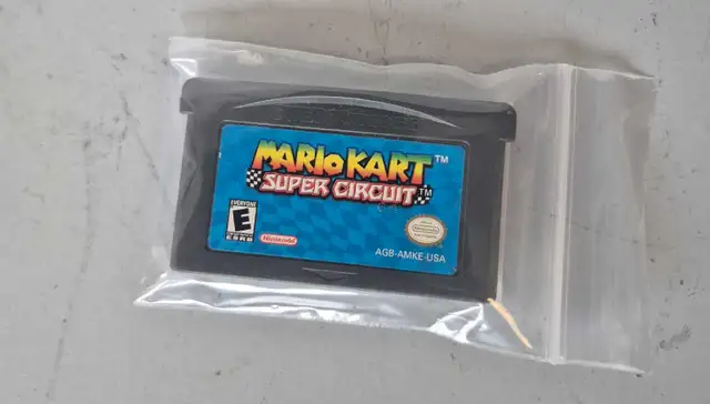 Mariokart Super Circuit GBA Game (32718930)
