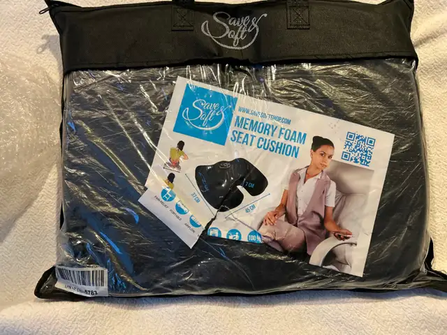 ONE NEW IN THE PACKAGE -' BONE RELIEF SEAT CUSHION 'AS PICTURED - Photo 2