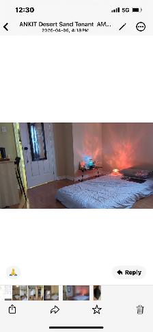 Private room shared wash room available May 1