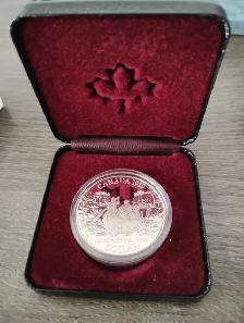 1989 Canada Silver Dollar Mackenzie River
