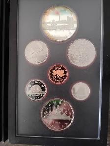 1984 Canada Proof Double Dollar Set